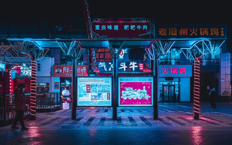 Future Dystopia City